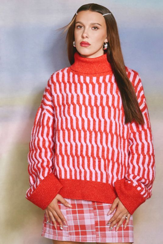 MILLIE BOBBY BROWN for Florence by Mills x About You, December 2023