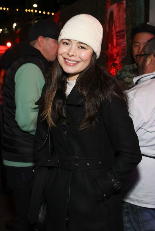 MIRANDA COSGROVE at Chainfest Gourmet Food Festival VIP Night in Los Angeles 12/01/2023