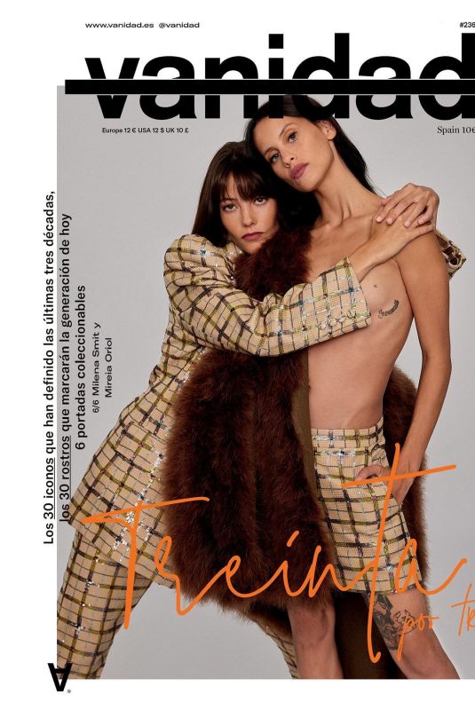 MIREIA ORIOL and MILENA SMIT for Vanidad #236, December 2023