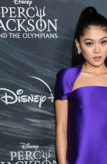 MOMONA TAMADA at Percy Jackson and The Olympians Premiere at Metropolitan Museum of Art in New York 12/13/2023