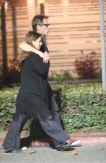 MONIQUE PENDLEBERRY and David Duchovny on a Date Night in Malibu 12/16/2023