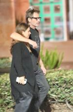MONIQUE PENDLEBERRY and David Duchovny on a Date Night in Malibu 12/16/2023