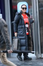 MYLEENE KLASS Arrives at Smooth Radio in London 12/08/2023