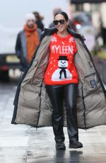 MYLEENE KLASS Arrives at Smooth Radio in London 12/08/2023