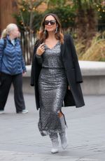MYLEENE KLASS Arrives at Smooth Radio in London 12/15/2023