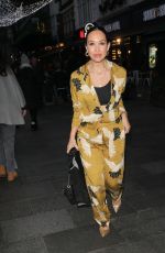 MYLEENE KLASS Arrives at Smooth Radio in London 12/16/2023