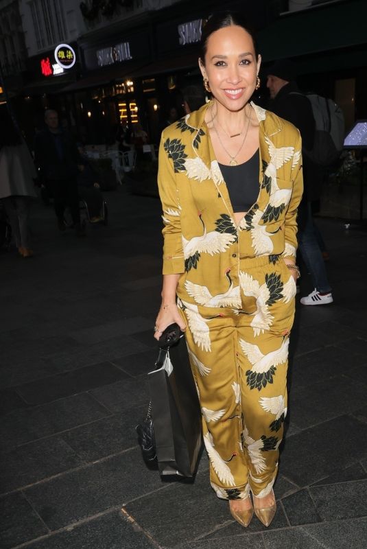 MYLEENE KLASS Arrives at Smooth Radio in London 12/16/2023
