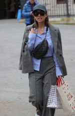 MYLEENE KLASS Leaves Smooth Radio with Christmas Gifts in London 12/21/2023