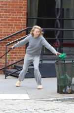 NAOMI WATSS Out with Her Dog in New York 12/26/2023