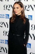 NATALIE PORTMAN at May December Conversation at 92nd Street Y in New York 11/30/2023
