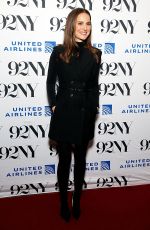 NATALIE PORTMAN at May December Conversation at 92nd Street Y in New York 11/30/2023