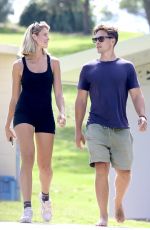 NATALIE ROSER Out at Coogee Beach in Sydney 12/08/2023
