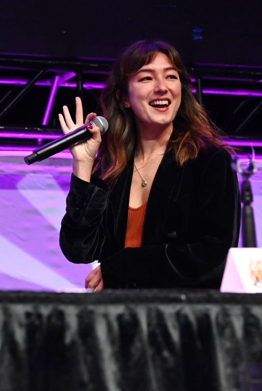 NATASHA LIU BORDIZO at Ahsoka Panel at Los Angeles Comic-Con 12/02/2023