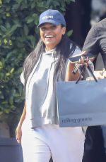 NIA LONG Out Shopping for Christmas Ornaments in Los Angeles 12/03/2023