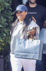 NIA LONG Out Shopping for Christmas Ornaments in Los Angeles 12/03/2023