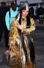NICKI MINAJ Arrives at Watch What Happens Live with Andy Cohen in New York 12//11/2023