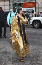 NICKI MINAJ Arrives at Watch What Happens Live with Andy Cohen in New York 12//11/2023