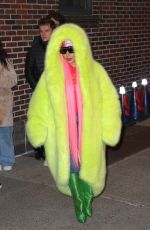 NICKI  MINAJ Leaves Late Show With Stephen Colbert in New York 12/11/2023