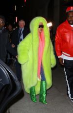 NICKI  MINAJ Leaves Late Show With Stephen Colbert in New York 12/11/2023