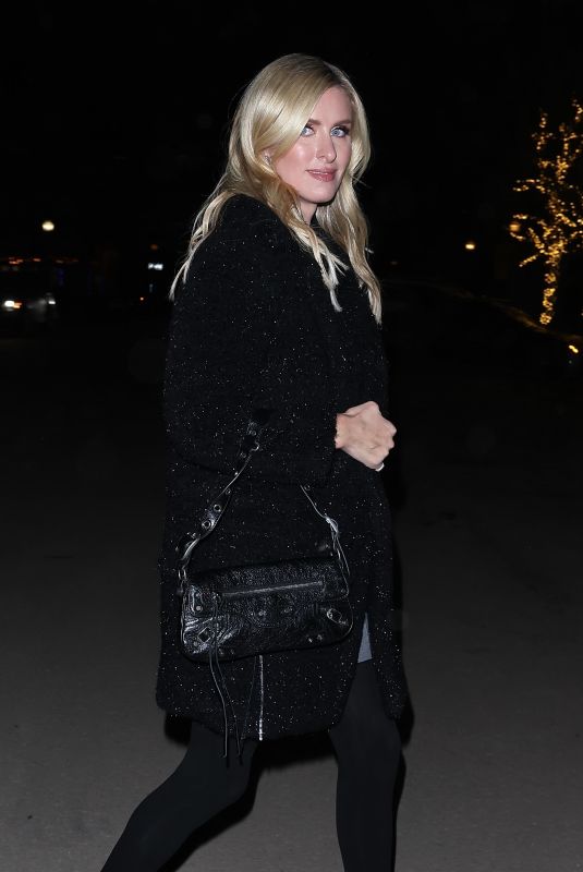 NICKY HILTON Leaves Kemo Sabe in Aspen 12/16/2023