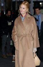 NICOLE KIDMAN and Harris Dickinson on the Set of Babygirl in New York 12/11/2023