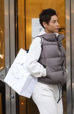 NICOLE MURPHY Out Shopping on Rodeo Drive in Beverly Hills 12/21/2023