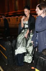 NICOLE SCHERZINGER Leaves Fashion Awards in London 12/04/2023