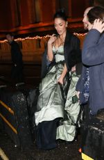 NICOLE SCHERZINGER Leaves Fashion Awards in London 12/04/2023