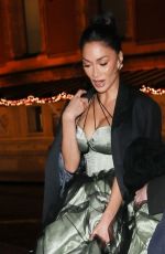 NICOLE SCHERZINGER Leaves Fashion Awards in London 12/04/2023