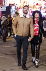 NICOLE SCHERZINGER Out at Winter Wonderland in Hyde Park 12/24/2023