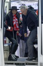 NICOLE SCHERZINGER Out at Winter Wonderland in Hyde Park 12/24/2023
