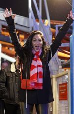 NICOLE SCHERZINGER Out at Winter Wonderland in Hyde Park 12/24/2023