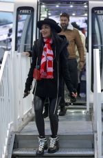 NICOLE SCHERZINGER Out at Winter Wonderland in Hyde Park 12/24/2023