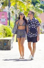 NIGORA and Duncan BANNATYNE Out on Harbor in Gustavia in St Barts 12/27/2023