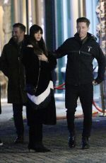 NINA DOBREV and Shaun White Out on a Romantic Stroll in Aspen 12/18/2023