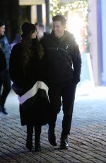 NINA DOBREV and Shaun White Out on a Romantic Stroll in Aspen 12/18/2023