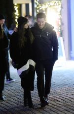 NINA DOBREV and Shaun White Out on a Romantic Stroll in Aspen 12/18/2023