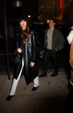 NINA DOBREV Arrives at SNL Afterparty in New York 12/09/2023