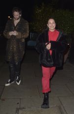 NOOMI RAPACE Arrives at The Broadwick Soho Hotel in London 12/20/2023