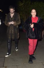 NOOMI RAPACE Arrives at The Broadwick Soho Hotel in London 12/20/2023
