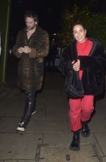 NOOMI RAPACE Arrives at The Broadwick Soho Hotel in London 12/20/2023