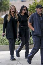 NOOR ALFALLAH Out in Beverly Hills with Her Mom and Dad 12/17/2023