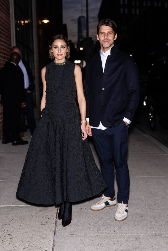 OLIVIA PALERMO and Johannes Huebl Night Out in New York 12/10/2023