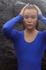 OLIVIA PONTON at a Photoshoot, December 2023