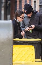 OLIVIA RODRIGO and Louis Partridge Out in New York 12/17/2023
