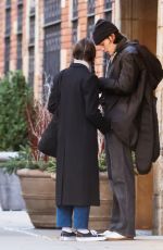 OLIVIA RODRIGO and Louis Partridge Out in New York 12/17/2023