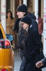 OLIVIA RODRIGO and Louis Partridge Out in New York 12/17/2023