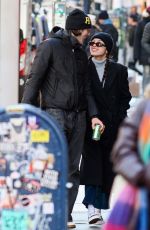 OLIVIA RODRIGO and Louis Partridge Out in New York 12/17/2023