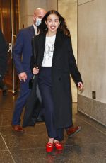 OLIVIA RODRIGO Leaves NBC Studio in New York 12/07/2023