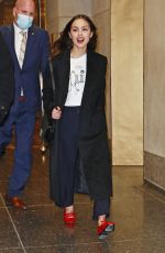 OLIVIA RODRIGO Leaves NBC Studio in New York 12/07/2023